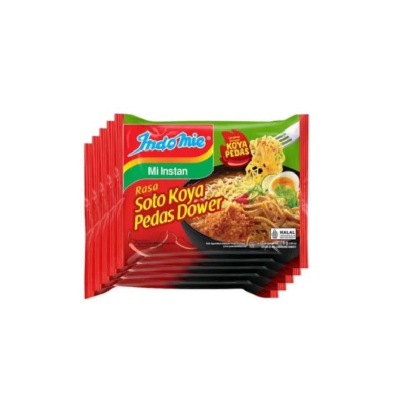 

Indomie Soto Koya Pedas Dower