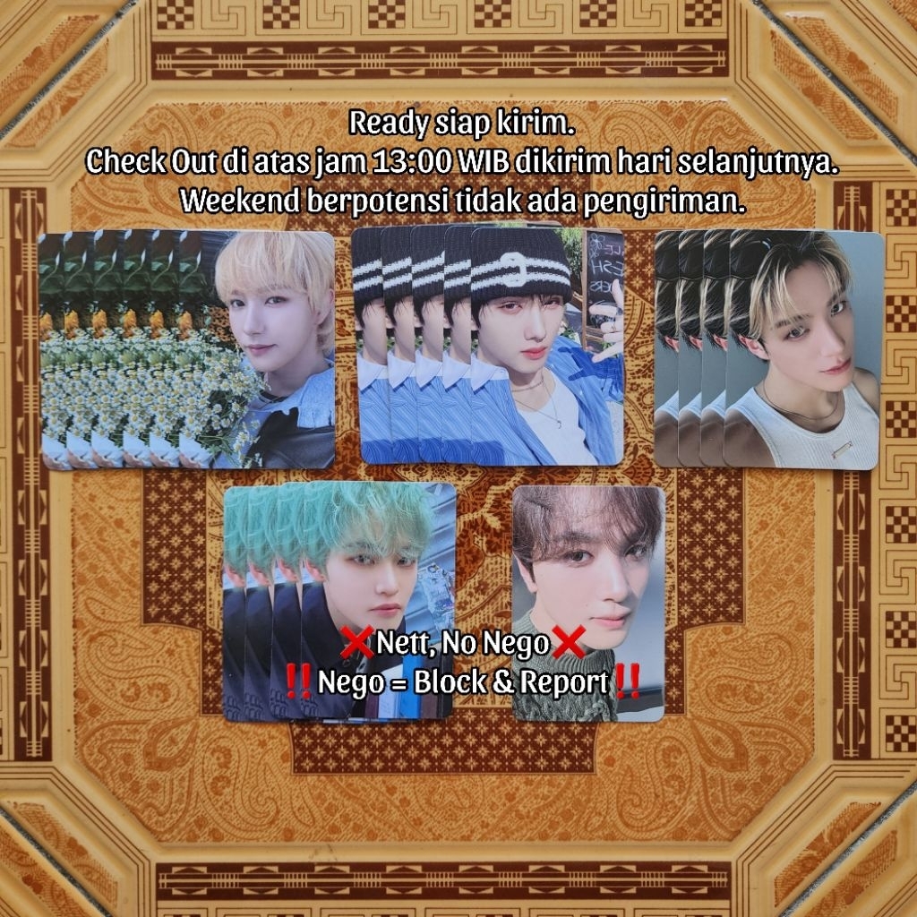 [READY STOCK] PHOTOCARD ALBUM NCT DREAM DREAMSCAPE REAL CITY JISUNG CHENLE HAECHAN JENO RENJUN