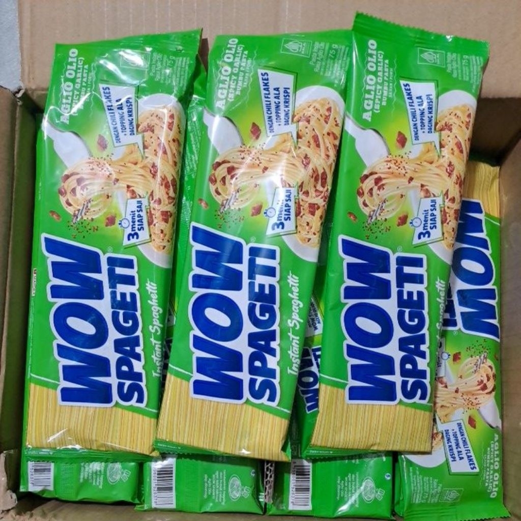 

WOW SPAGHETTI AGLIO OLIO /SPAGETI 75gr