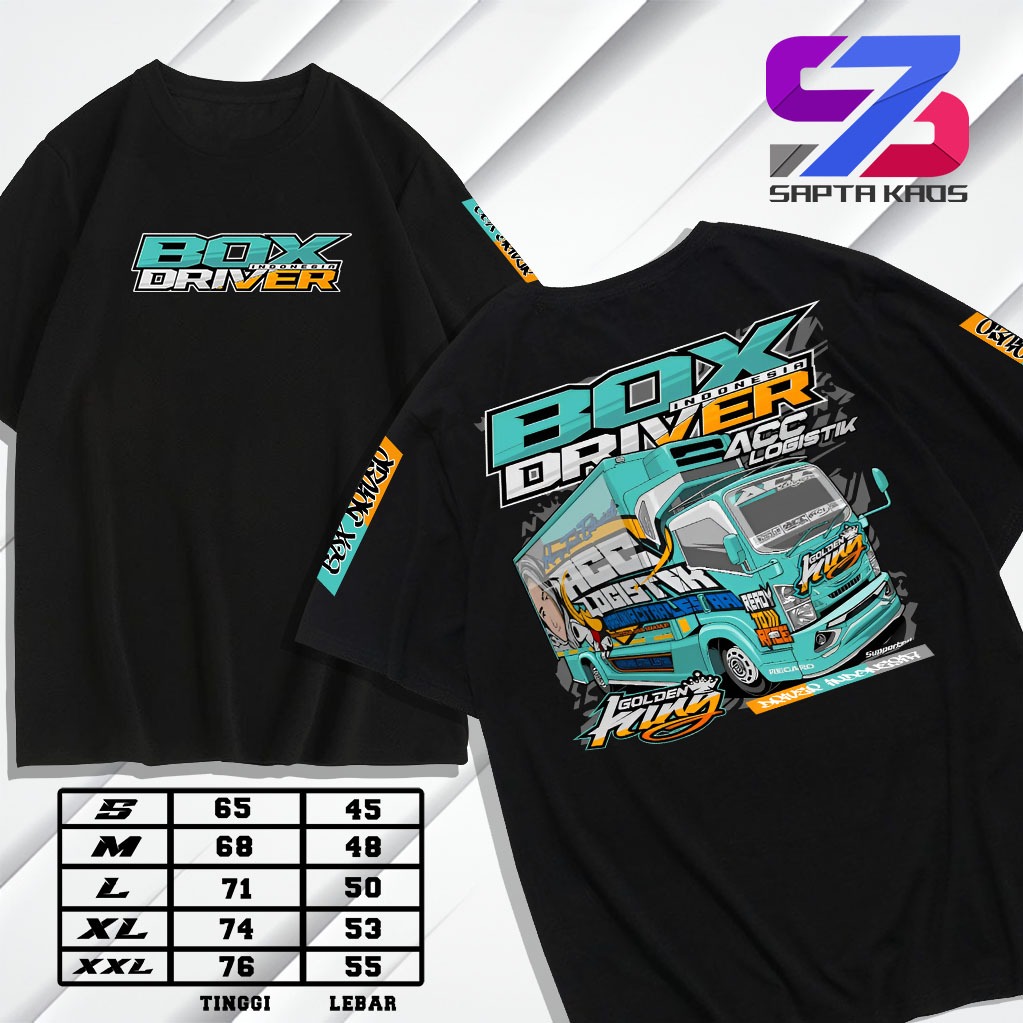 SPT430 KAOS TRUCK BOX kaos MOBIL BOX KAOS KATA KATA TRUCK COCOK UNTUK PRIA DAN WANITA COD