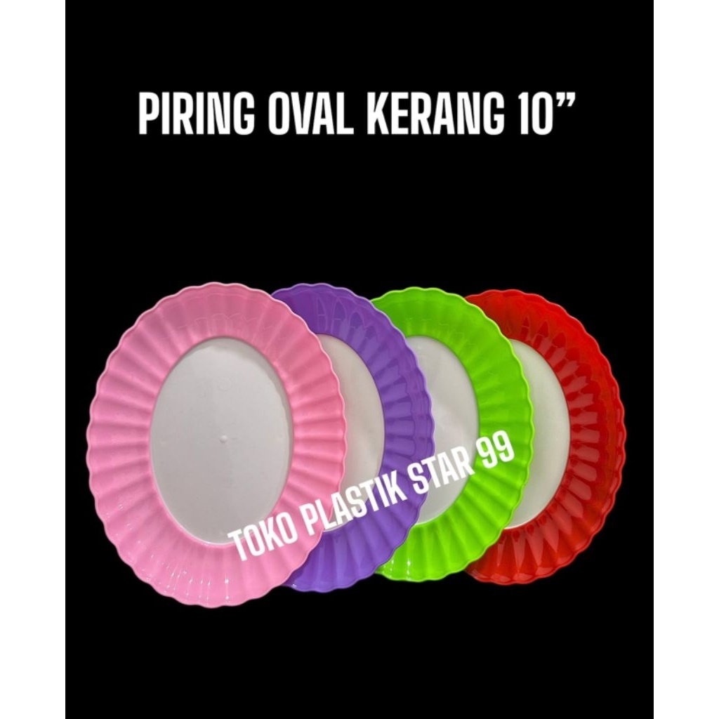PIRING OVAL KERANG 10