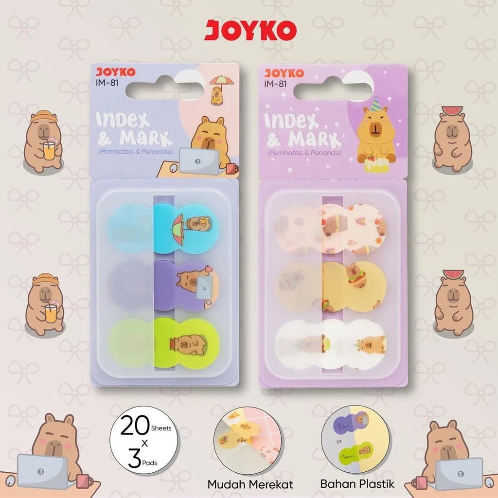 

JOYKO Index Mark Penanda Pembatas IM-81 Plastik