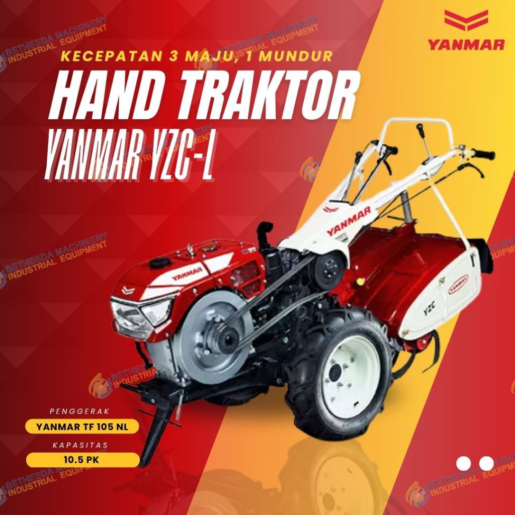 Traktor Rotary YZC-L Hand Tractor YANMAR TF 105 NL
