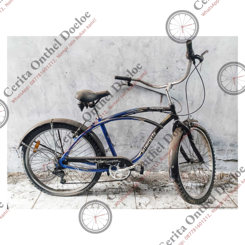WIMCYCLE CAMPUS TAHUN 1998 SEPEDA PANTAI JADUL KUNO KOLEKSI ANTIK DIJAMIN ORIGINAL