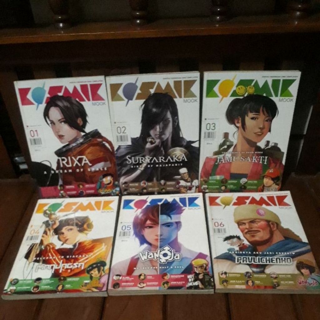 KOMIK KOSMIK MOOK VOL 1 - 6
