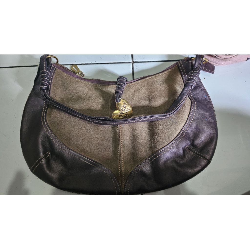 tas bekas pakai shoulder love cat