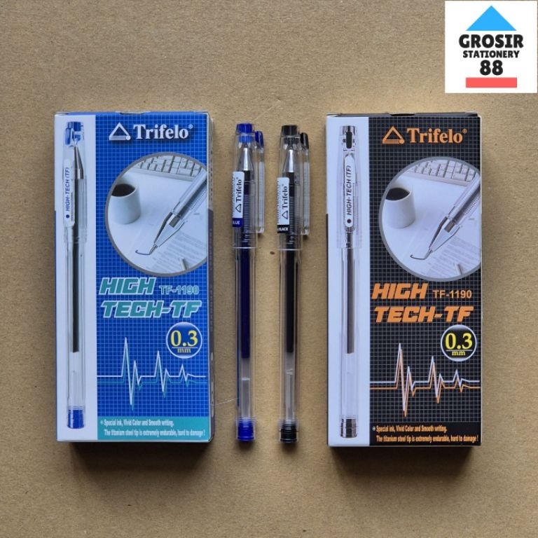 

Bolpoin Hitech Trifelo Hitam Biru 1 LUSIN ORIGINAL KODE A9Z2