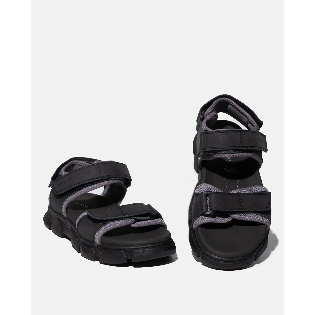 BUCCHERI GAVRIIL Sepatu Sandal Pria-br3191-Black