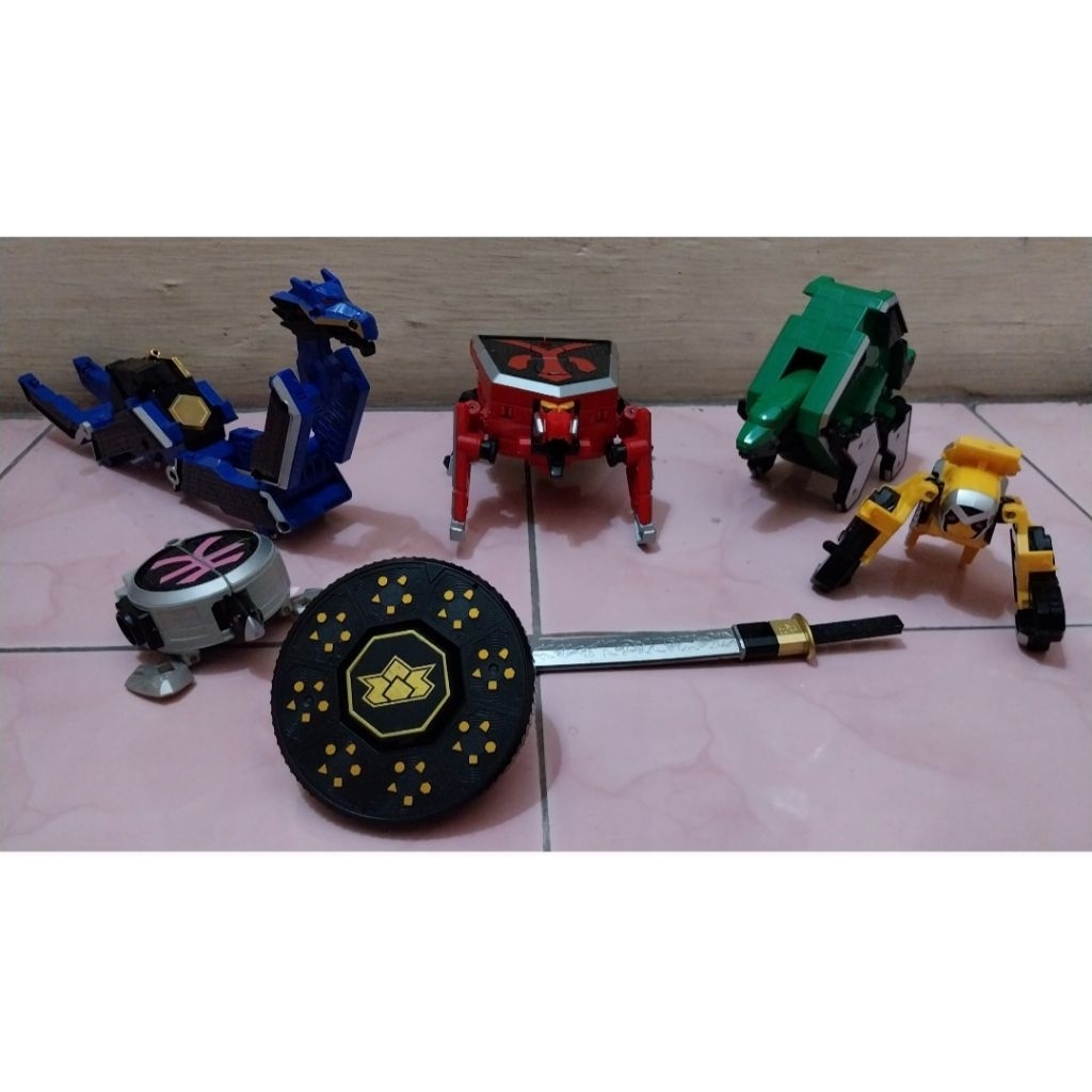 DX Power Ranger Samurai atau Shinkenger Zord