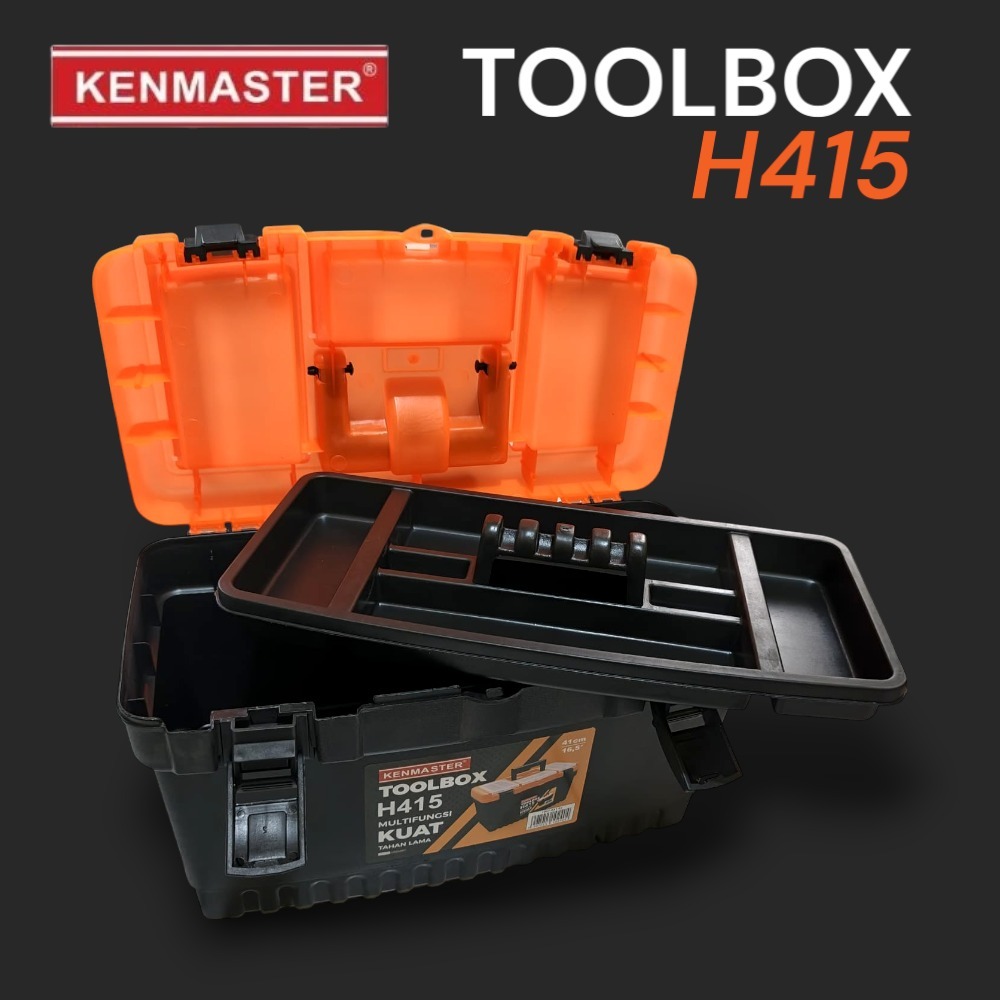 KENMASTER ToolBox  H 415 / Tool Box Tempat Penyimpan Alat Perkakas / Kapasitas besar
