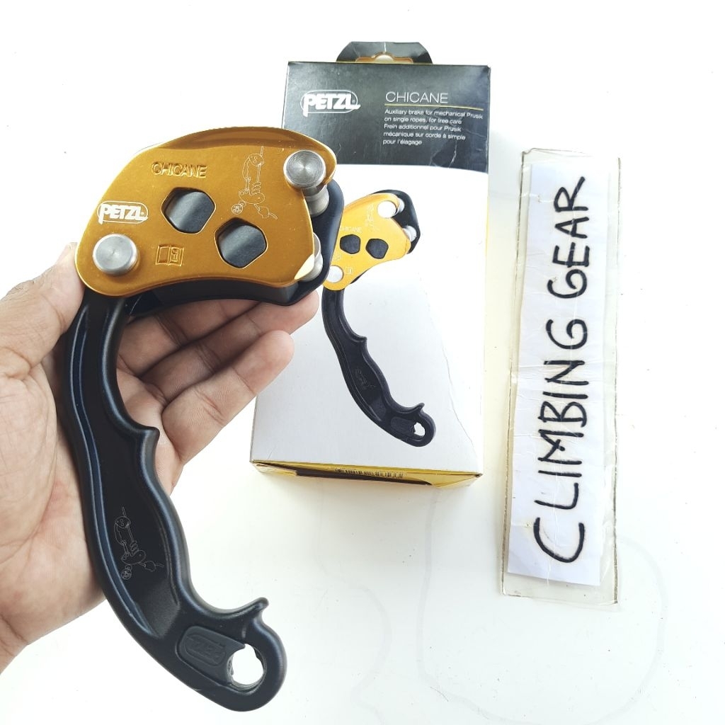 PETZL CHICANE ROPE WRENCH TREE CLIMBING PEMBENGKOK TALI PASANGAN DARI ZIGZAG ZIG ZAG PLUS