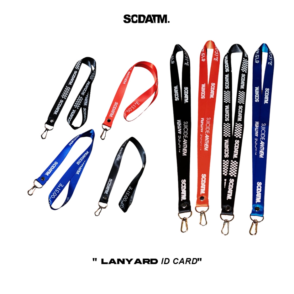 

SUICIDE ANTHEM - Lanyard COORDINAT gantungan ID card coorporate community skena (LNY)