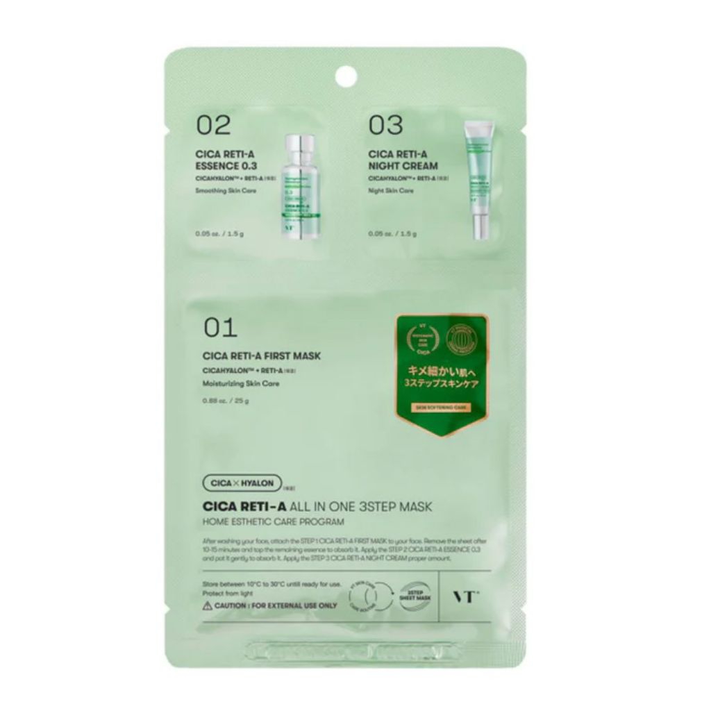 (READY STOCK) VT Cica Reti-A All in One 3Step Mask