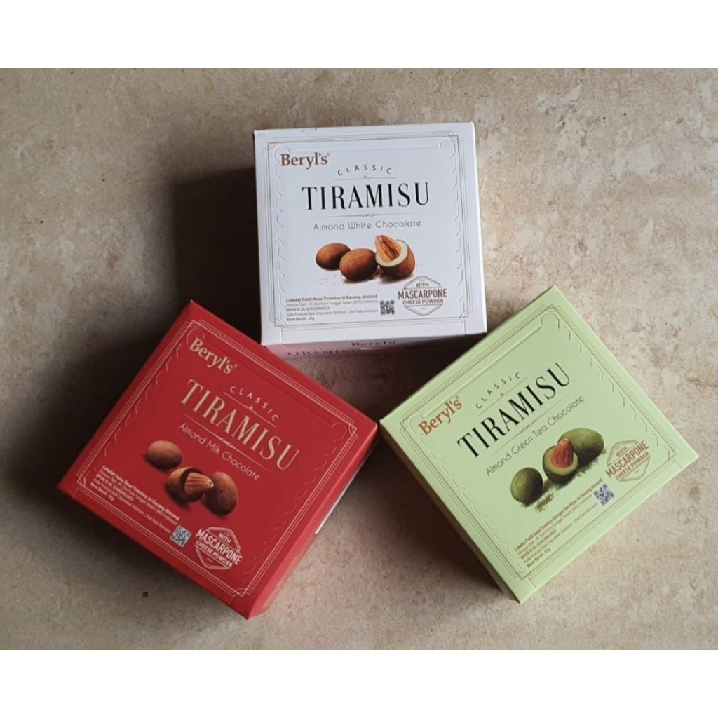 

Beryl's Coklat Malaysia 65gr Tiramisu Almond
