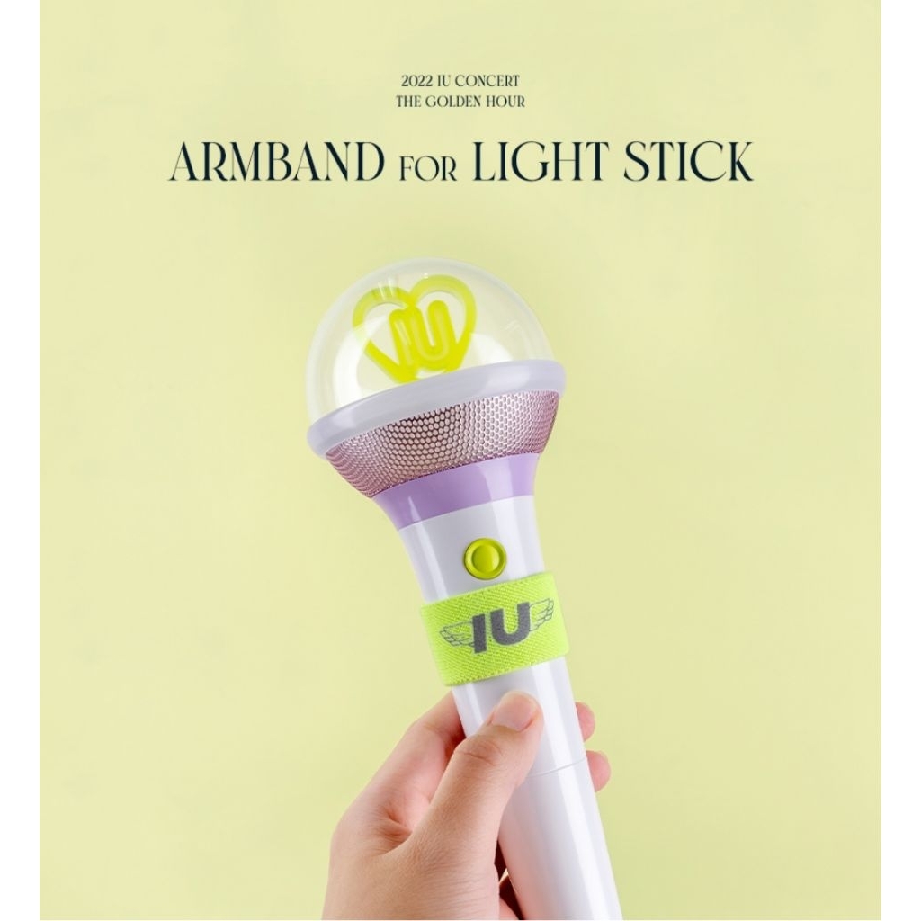 [2022 The Golden Hour] ARMBAND For IU LIGHT STICK