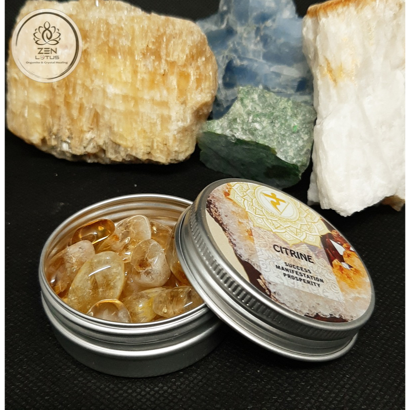 Citrine crystal reiki healing