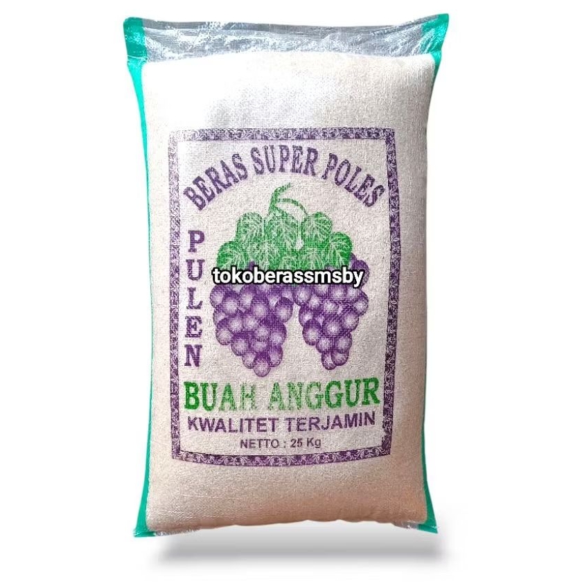 

Beras Perah Anggur 25kg