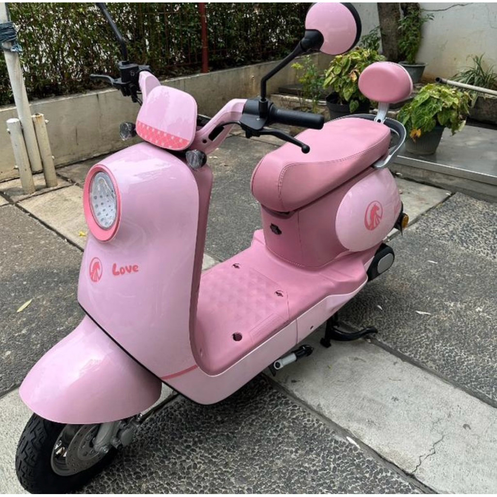 KINMA SEPEDA LISTRIK DEWASA / ANAK ROSES