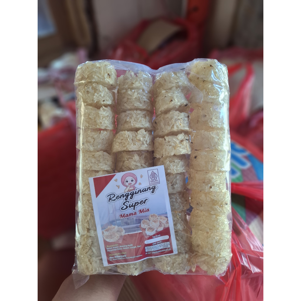 

Rengginang Lorjuk Mentah Sedang isi 40 PCS LEBIH GURIH (FREE BUBBLE)
