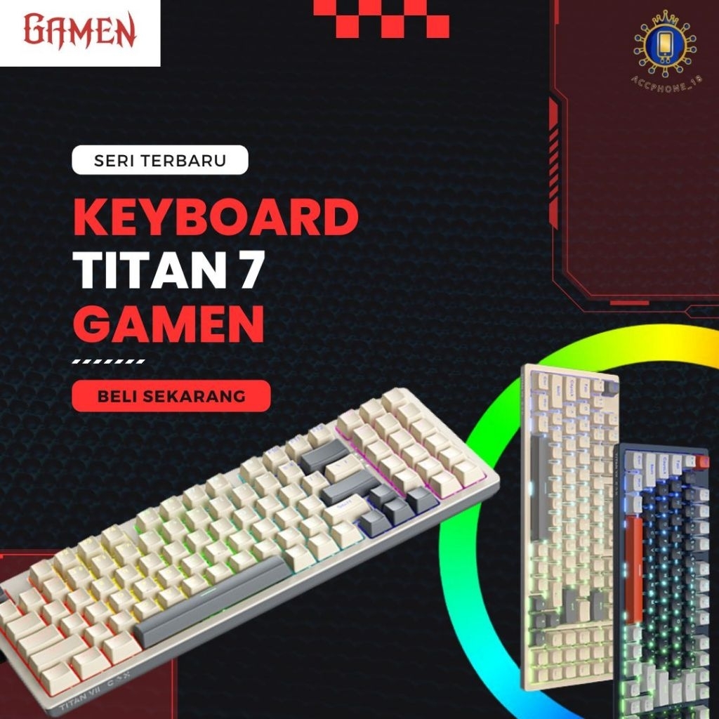 GAMEN TITAN 7 MECHANICAL GAMING KEYBOARD