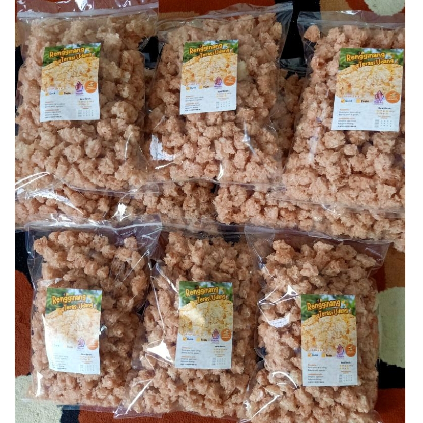 

Rengginang Jumput Terasi Udang Mentah Berkualitas kemasan 500gr