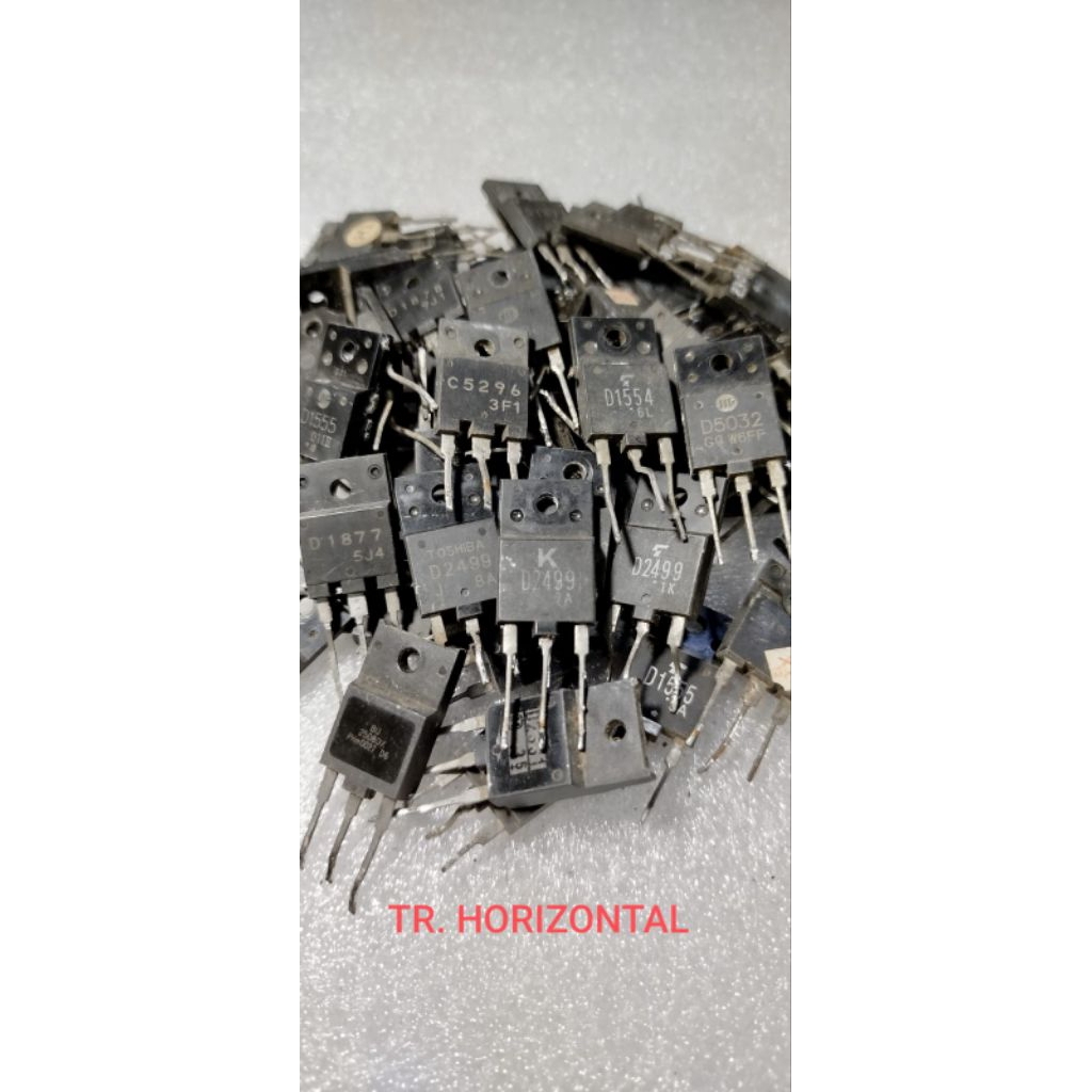 TRANSISTOR HORISONTAL TV CABUTAN ORI