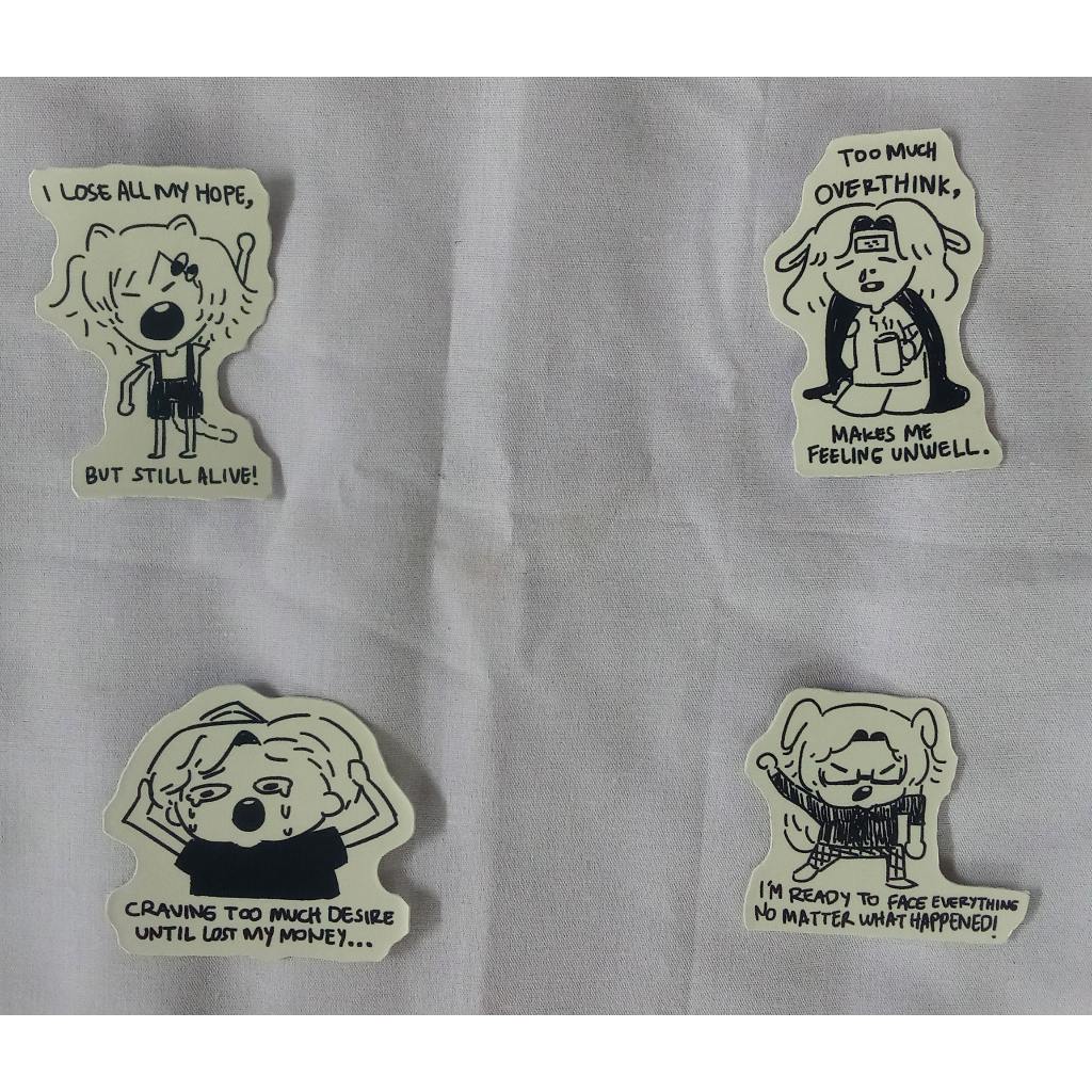 

Stiker Original Character by ATinoz Daily Life