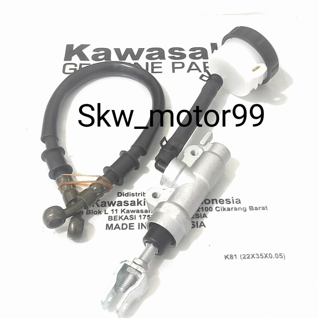 Master Rem+Selang Rem Belakang Kawasaki Ninja R Ninja RR Ninja SS