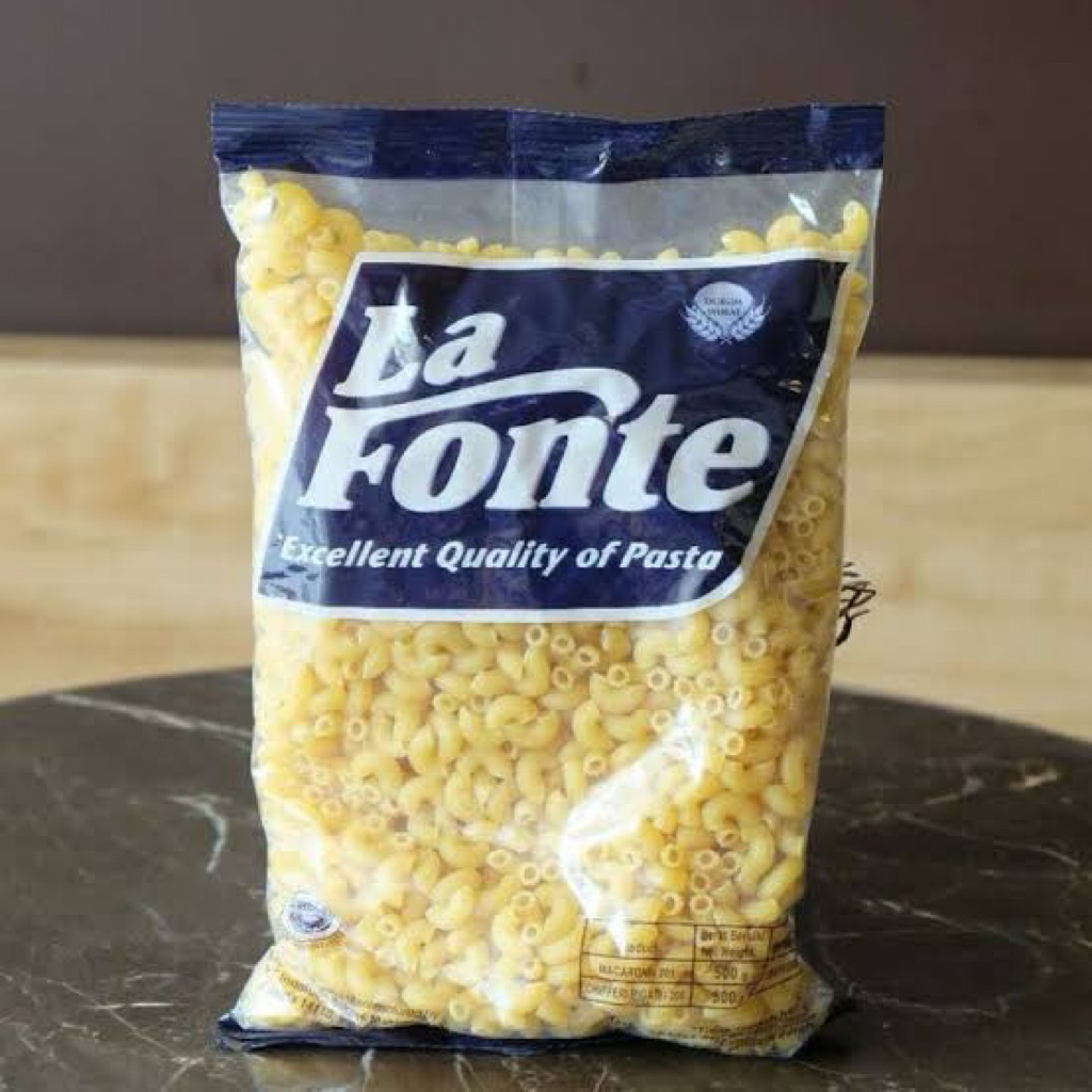 

La Fonte Makaroni 500 Gram / La Fonte Chiferi Rigati