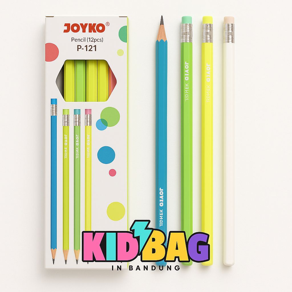 

Pensil Tulis Joyko P-121 – 2B – Per Pcs