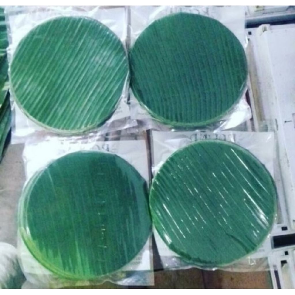 

PROMO 20 lembar daun pisang fresh bulat diameter 20cm untuk bungkus makanan TERMURAH TERLARIS