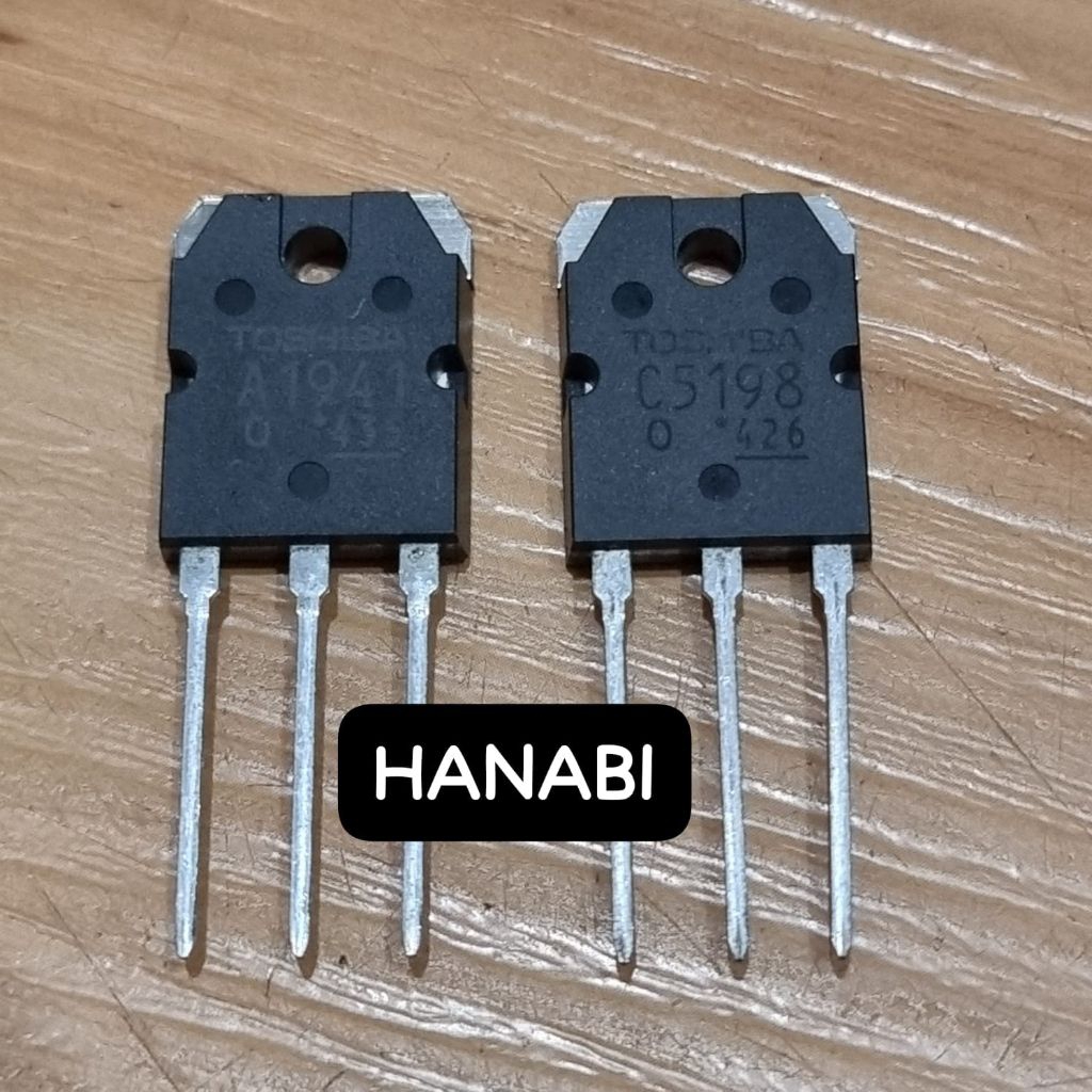 ORI Transistor 1941 5198 A1941 C5198 Toshiba Original 1Set
