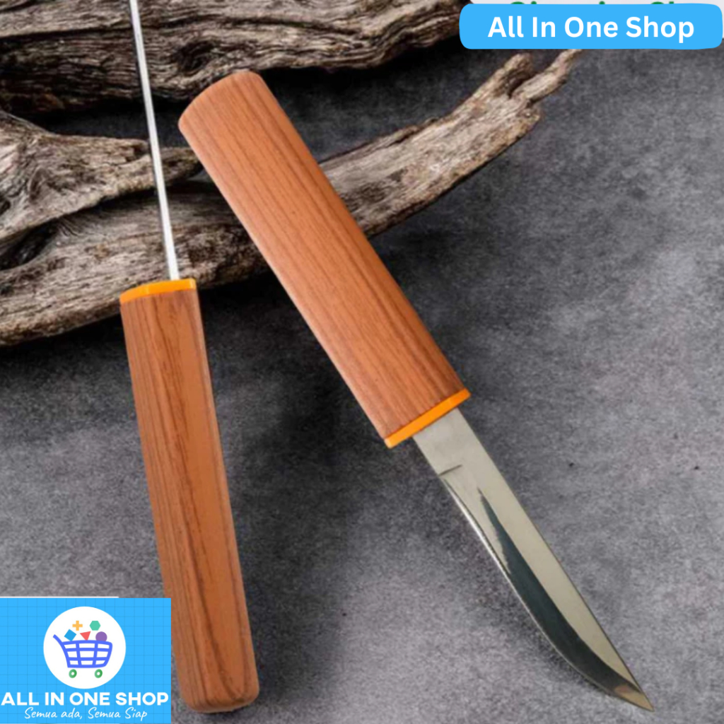 Pisau Dapur Katana 2in1 Pisau Koki Pisau Double 2in1 Pisau Katana Super Tajam