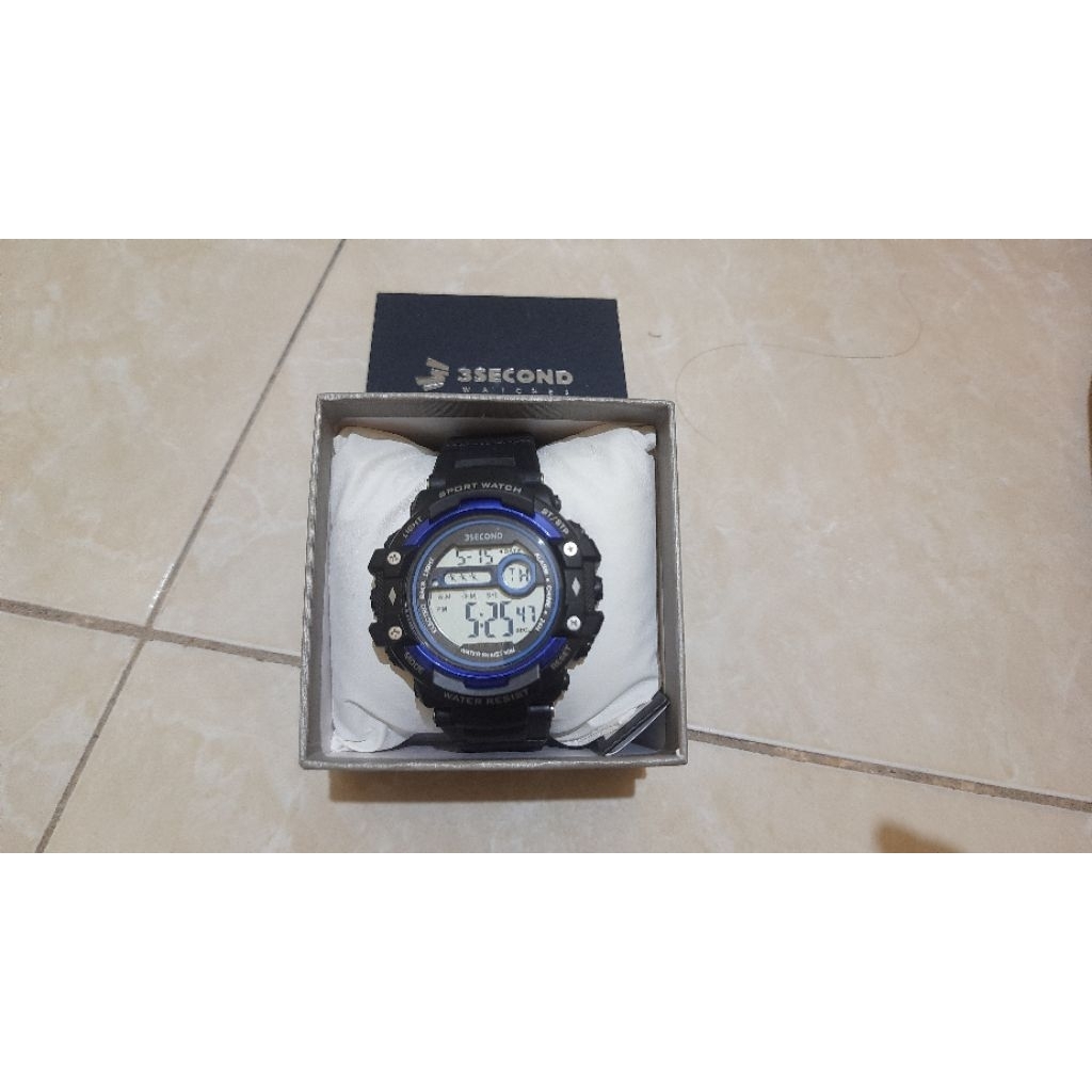 Jam tangan digital original 3second