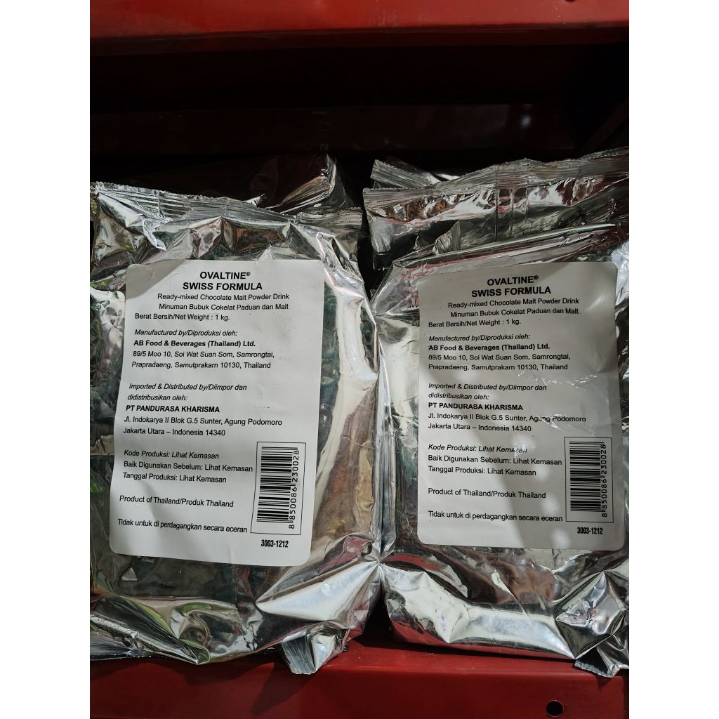 

Ovaltine Swiss Formula 1kg ex feb 26