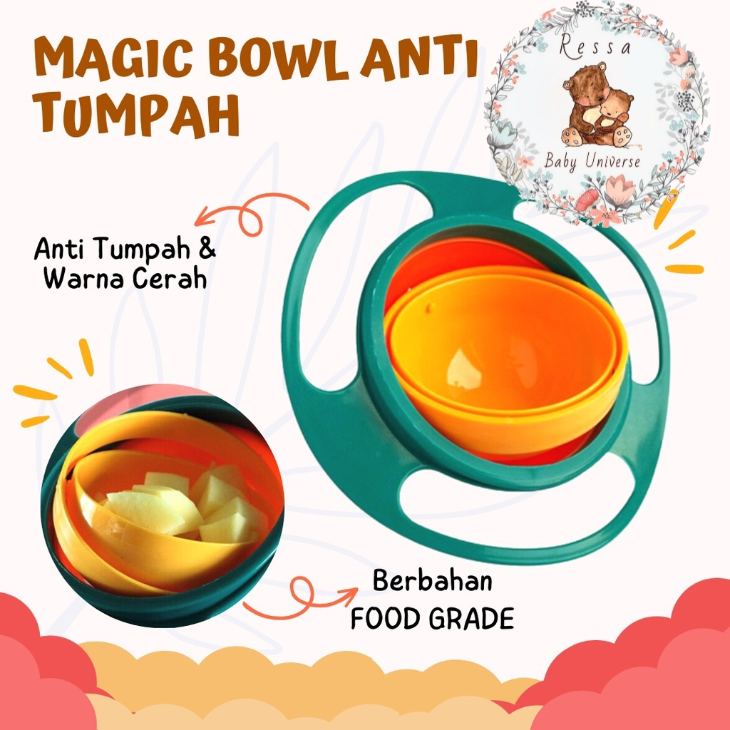 Mangkok Anti Tumpah Bayi Anak