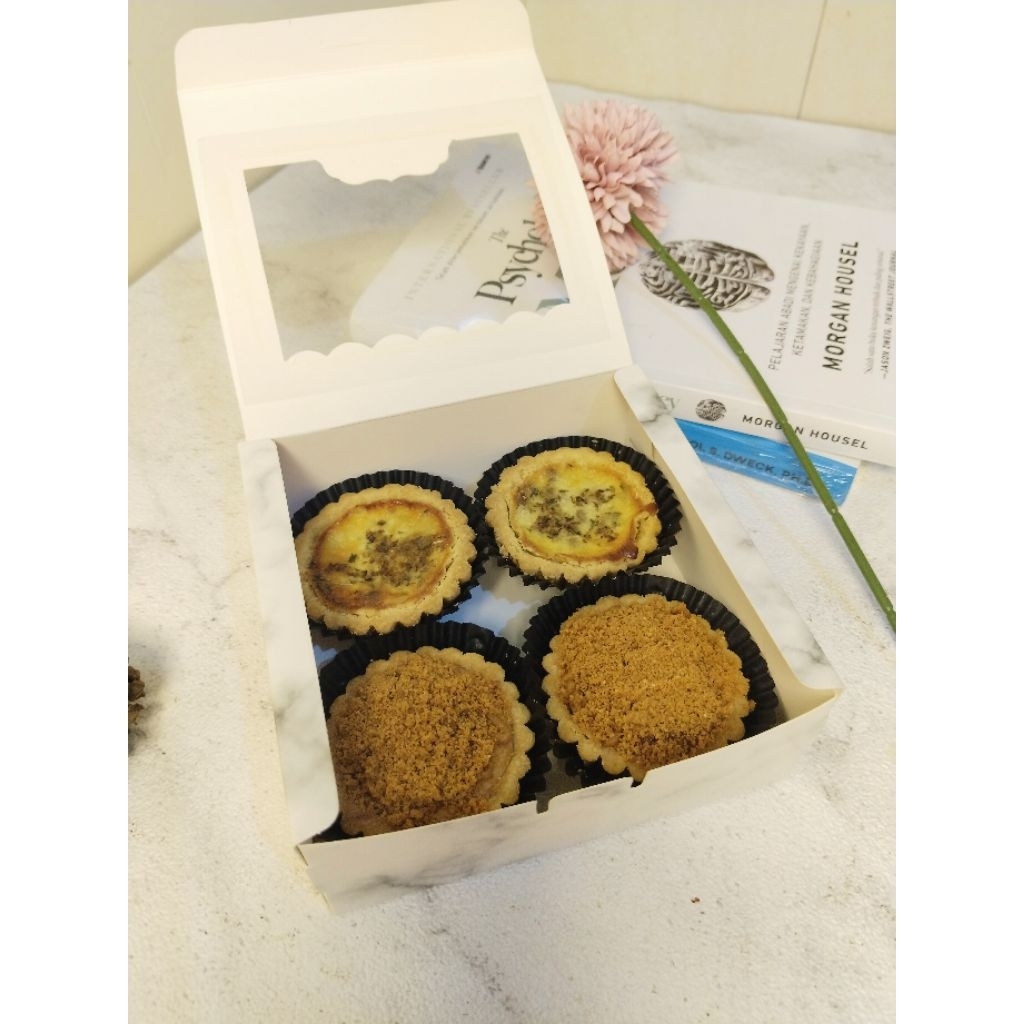 

Paket Tuna quiche & Burnt Cheese Browpie