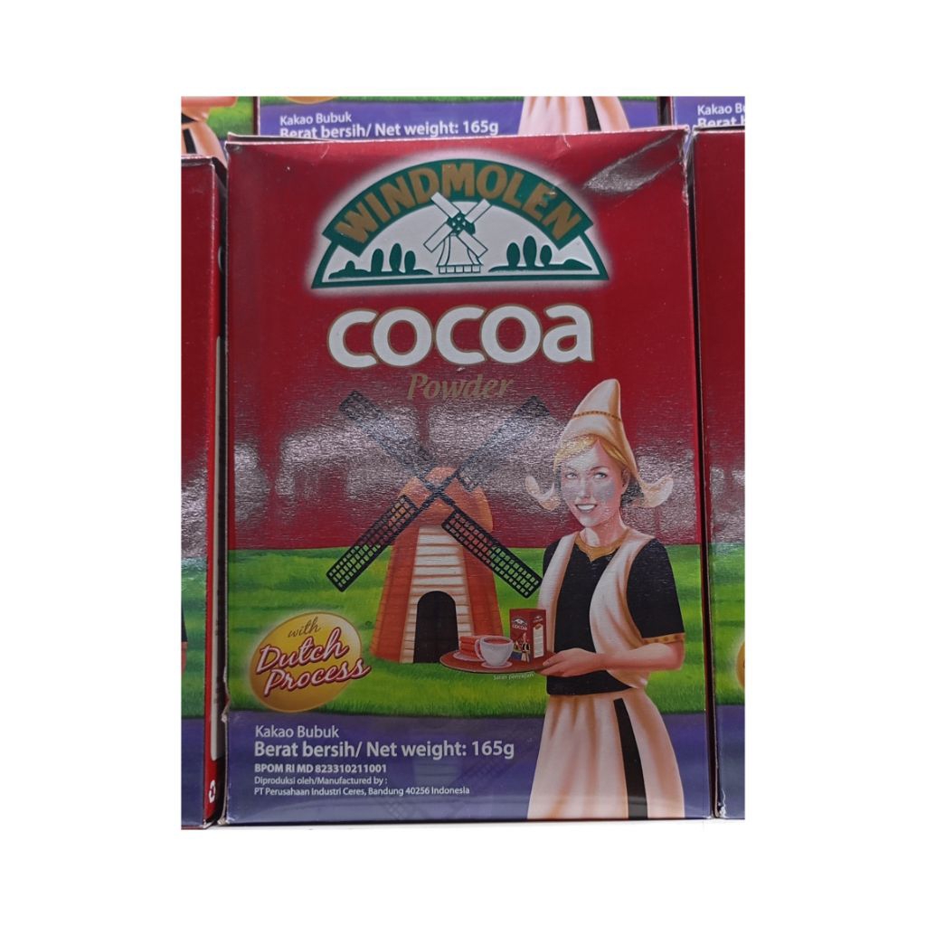 

WINDMOLEN COCOA POWDER 165GR ISI 3 PCS