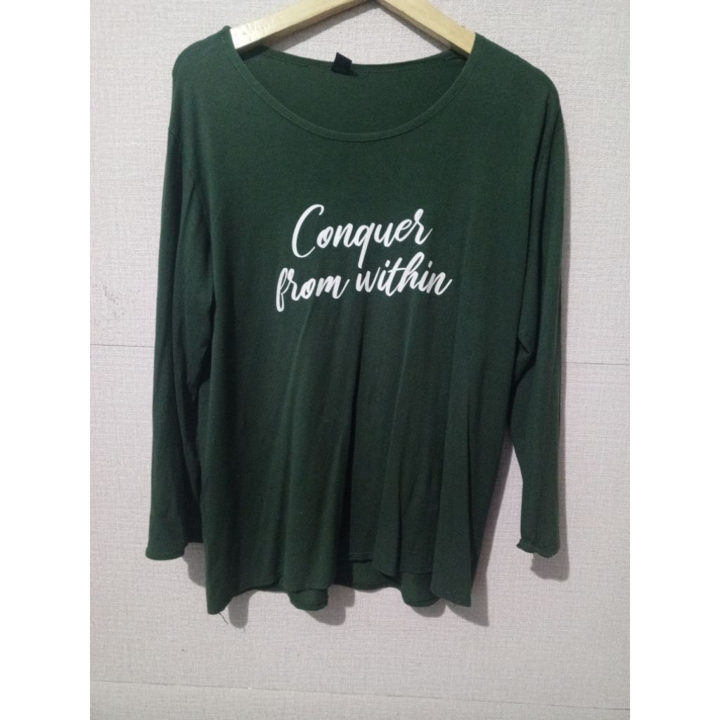 Baju kaos Lengan panjang lemone second