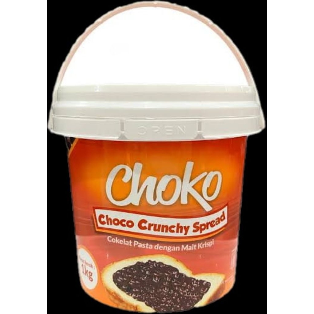 

Selai Cokelat Choko Crunchy Spread - 1kg