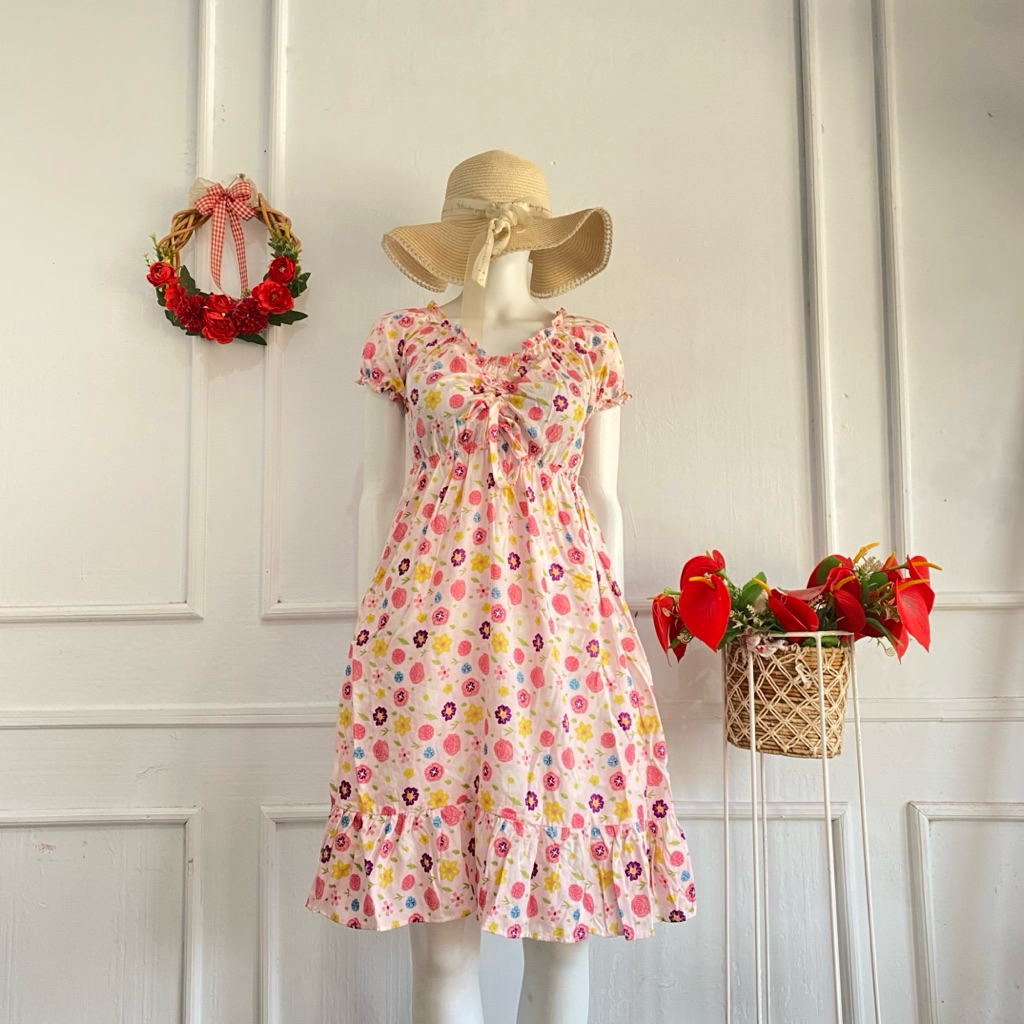 DASTER SERUT DADA RAYON MOTIF KEKINIAN / SERUT DADA KARET