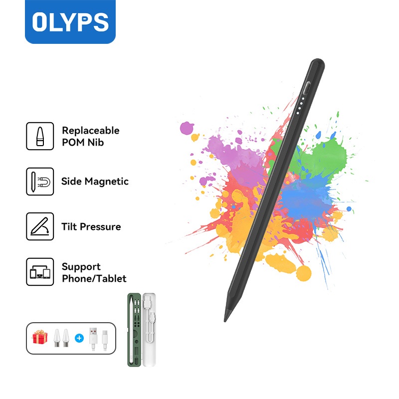 OLYPS Stylus Pen Universal Capacitive Pencil Untuk Xiaomi, Huawei, Samsung Pad Tablet and Phone