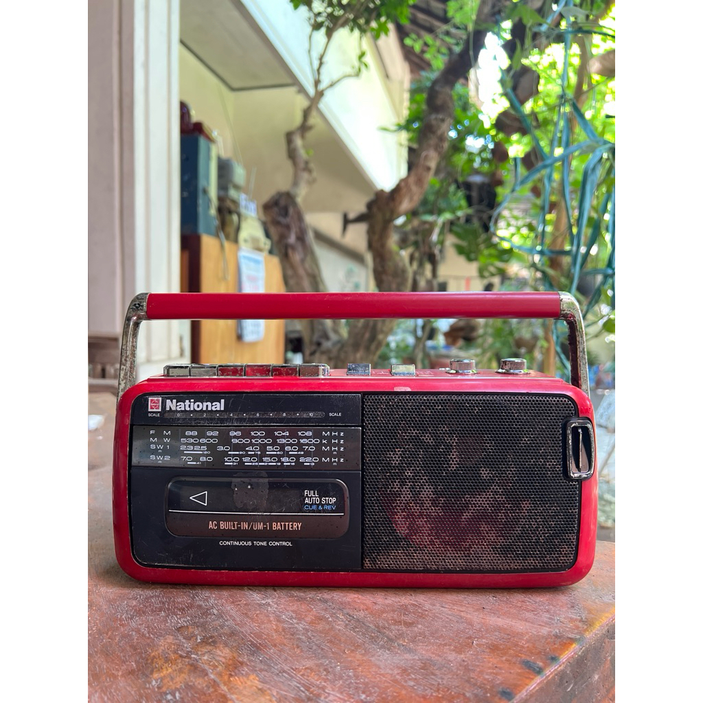 Radio - Cassette / Tape Recorder Jadul, National RX-M50