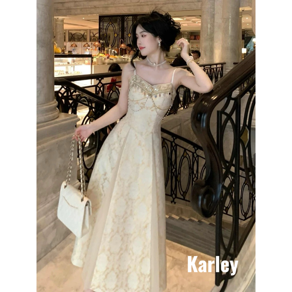 Gaun malam di Prancis  Host Student Baru Pakaian Luxury Luxury Banquet Pakaian Adult Gaun Pesta