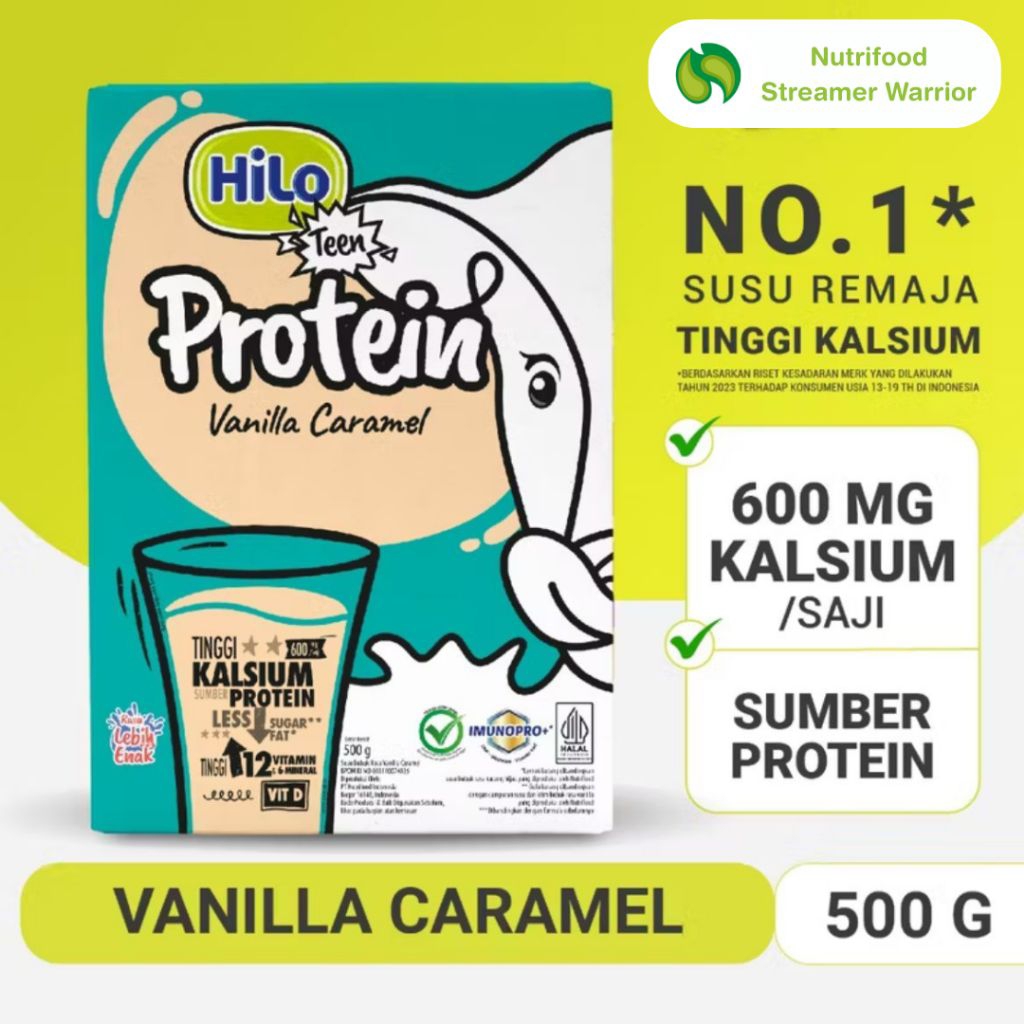 

HiLo Teen Vanilla Caramel 500