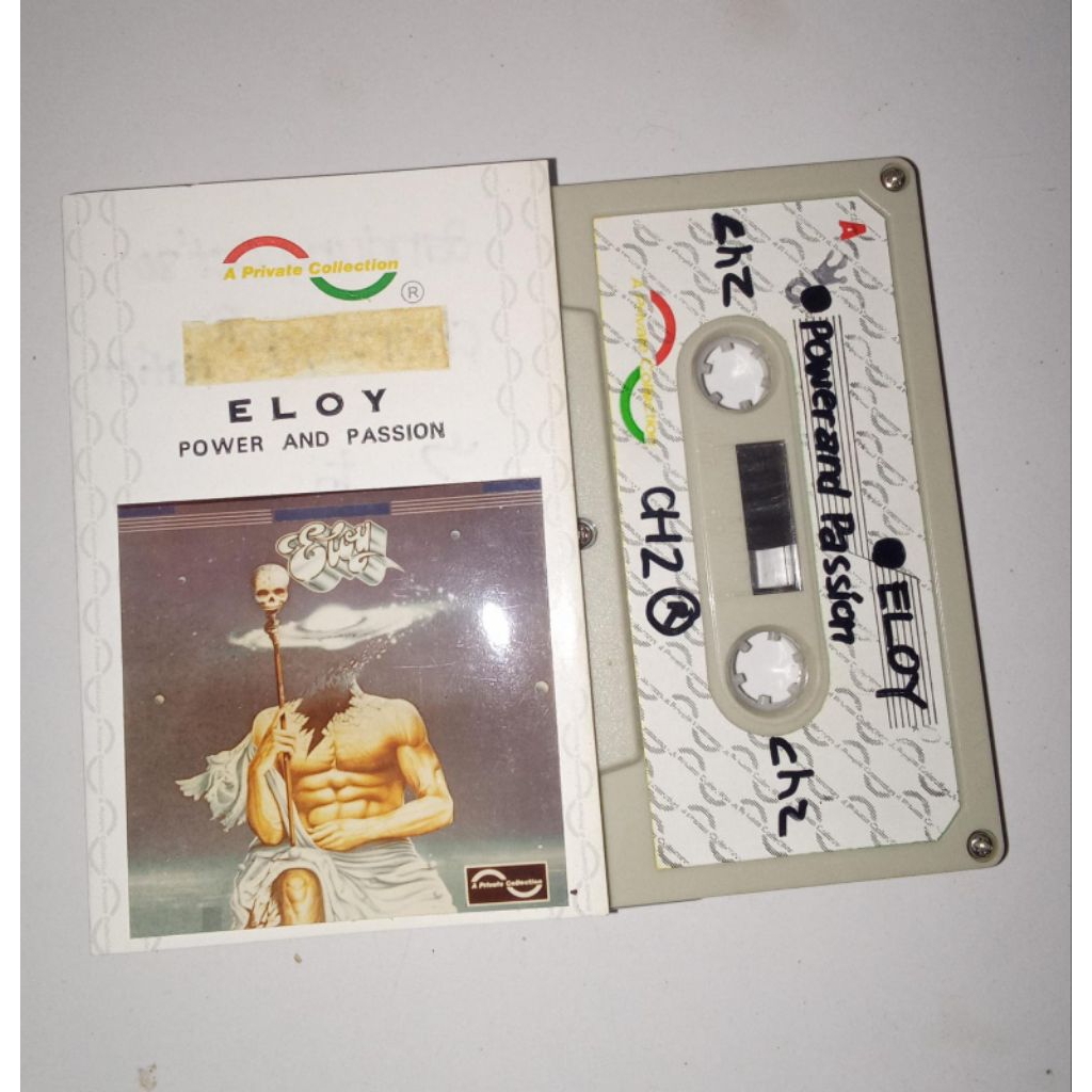 kaset pita eloy - power and passion