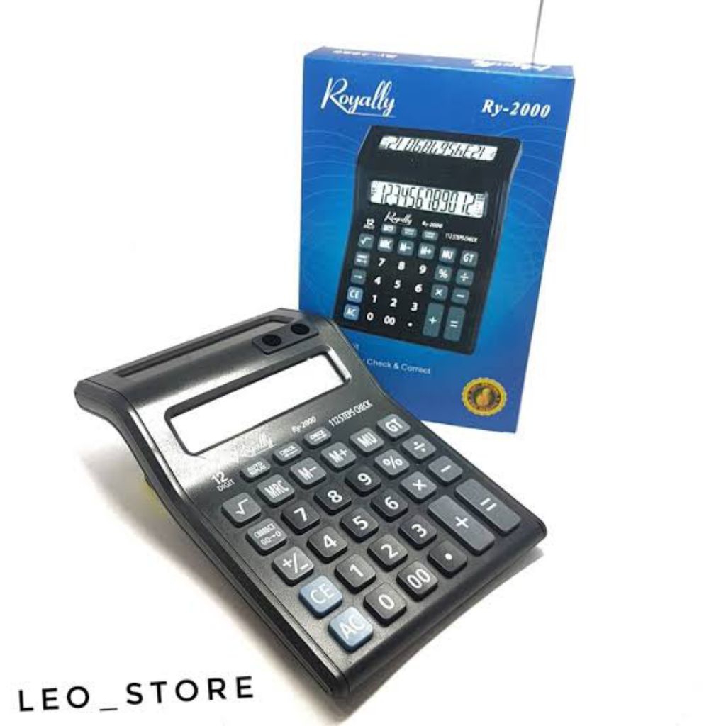 

kalkulator royal 200 dua layar