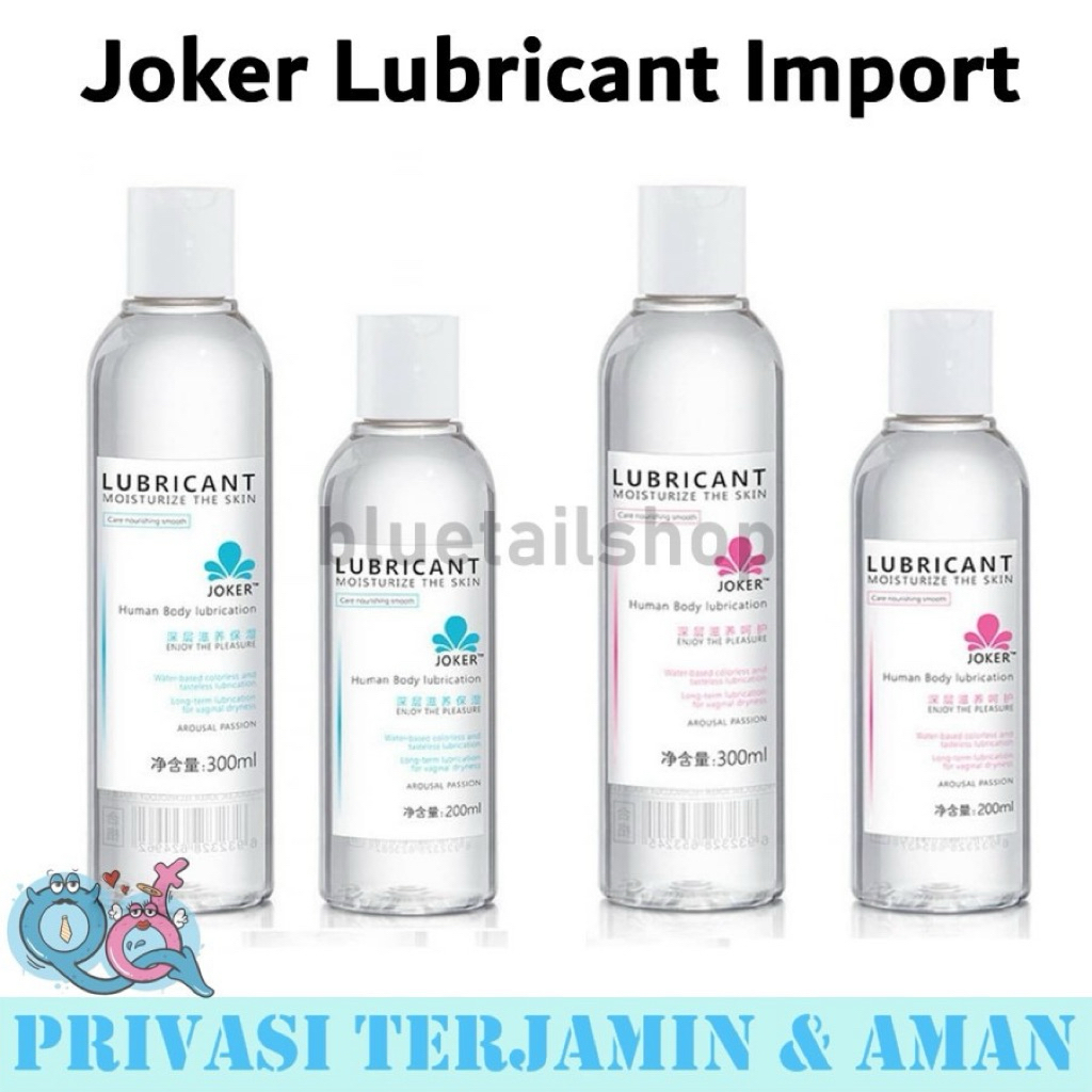 Joker Lubricant Pelumas WaterBased Original | Personal Lube 100% Original Smooth & Vitamin D