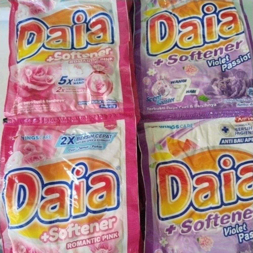 detergent daia sachet