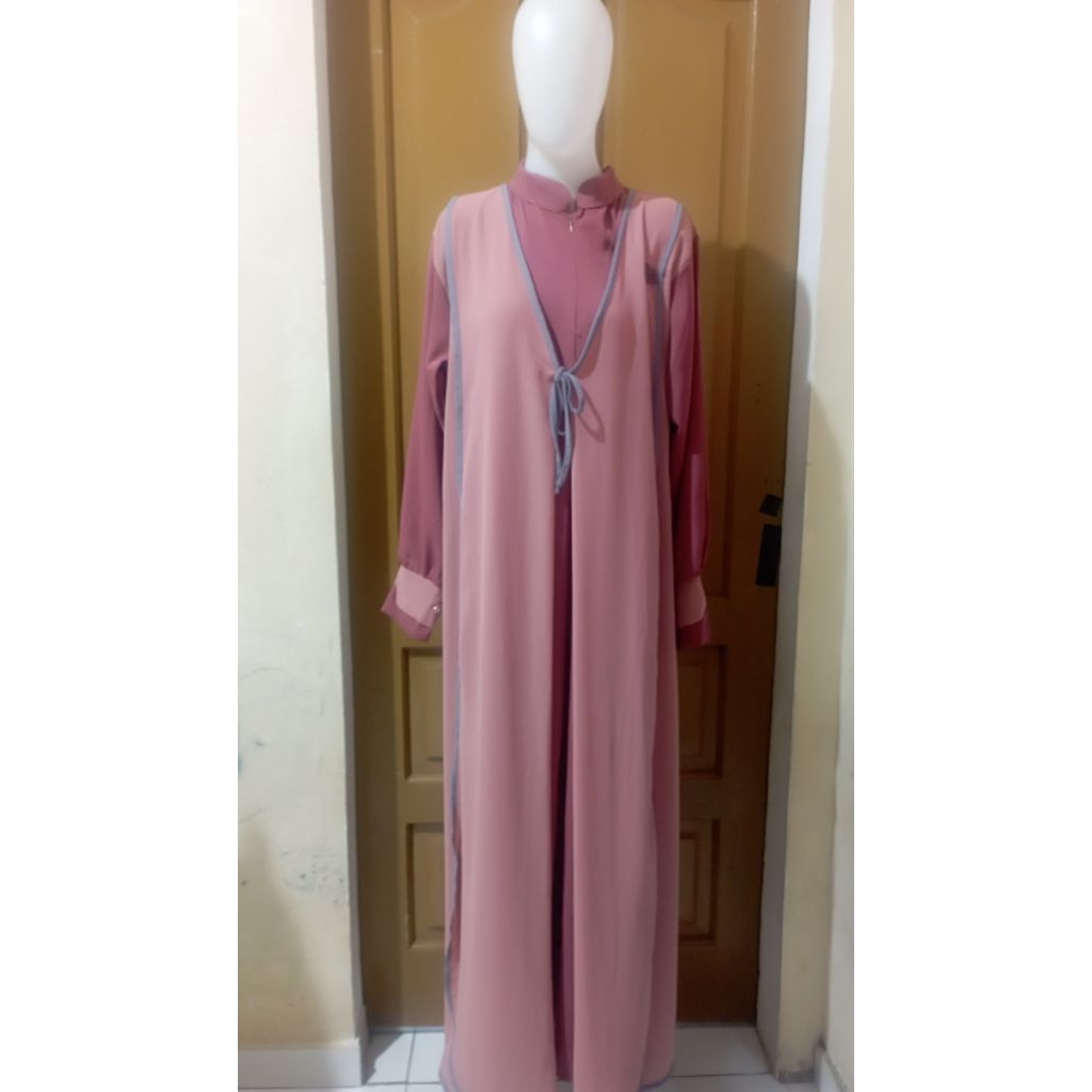 Gamis syar'i Gamis ceruti babydoll